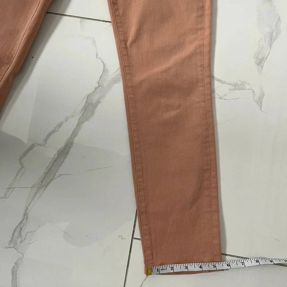FRAME Denim/ Le skinny de Jeanne crop/ Peach coloured/ Stretch/ Size US 31 - Picture 6 of 9